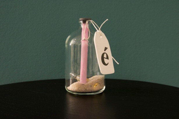 Cadeaubon van Beauté Éternelle als 'Message in a Bottle'